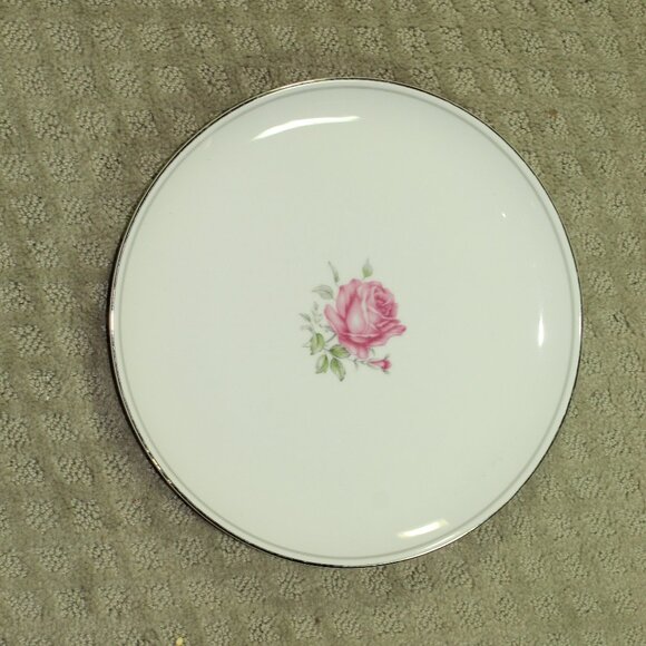 Vintage MCM Fine China Japan Imperial Rose 6762 10.25" Dinner Plate - Picture 1 of 5